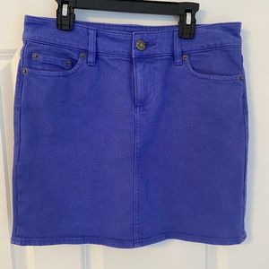 J. Crew Denim Skirt
